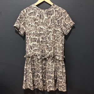 Opening Ceremony Puppy Print Dress